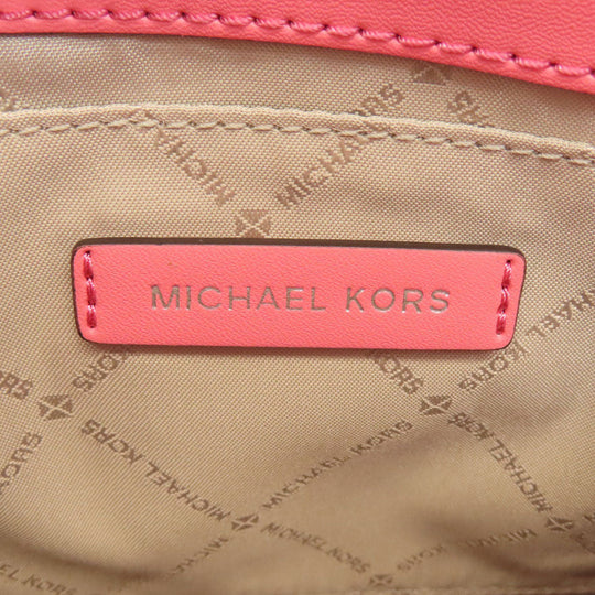 MICHAEL KORS Handbag PVC pink 2WAY Women Used Authentic
