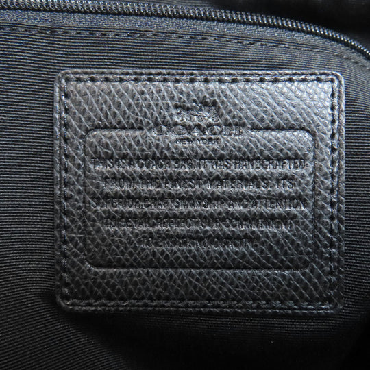 COACH Handbag F34910 PVC Brown Signature 2WAY Women Used Authentic