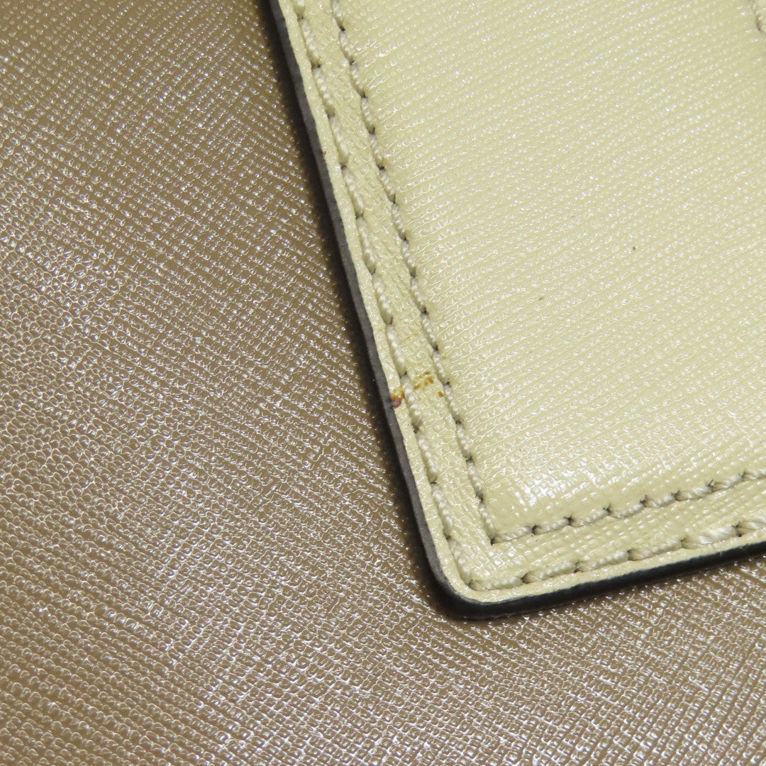 MARC JACOBS Tote Bag PVC Brown Double J 2WAY Women Used Authentic