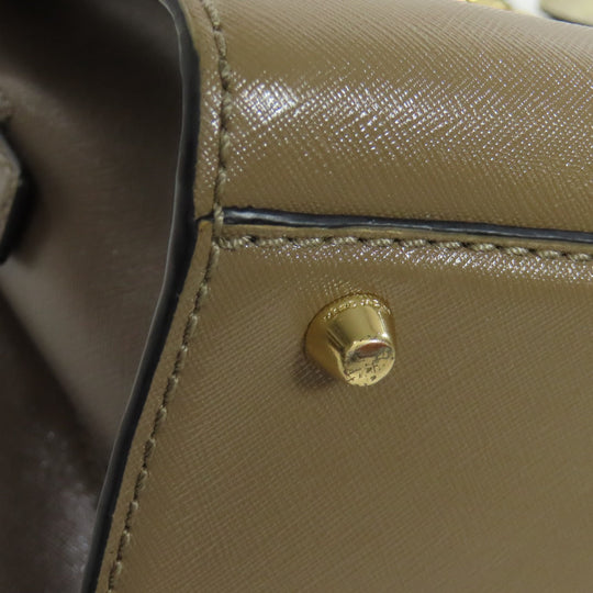 MARC JACOBS Tote Bag PVC Brown Double J 2WAY Women Used Authentic