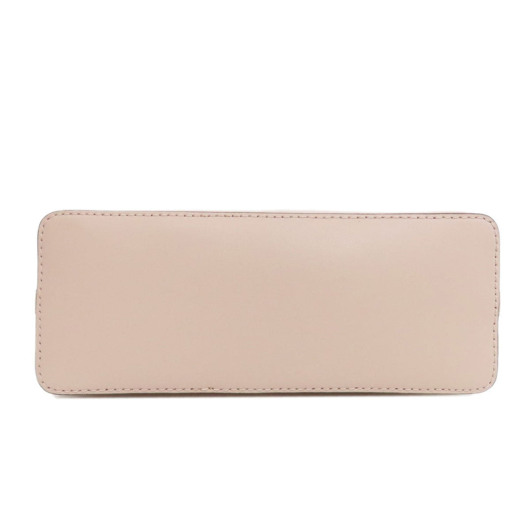 MICHAEL KORS Shoulder Bag PVC white MK signature
