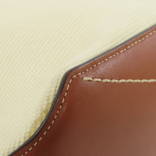 COACH Handbag CK168 canvas beige Small tote Women Used Authentic