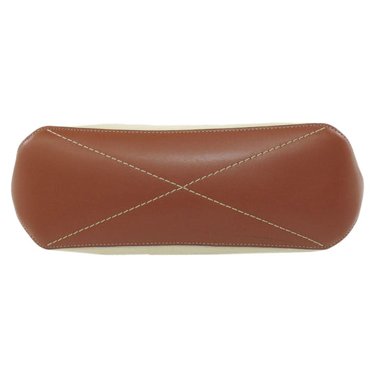 COACH Handbag CK168 canvas beige Small tote Women Used Authentic