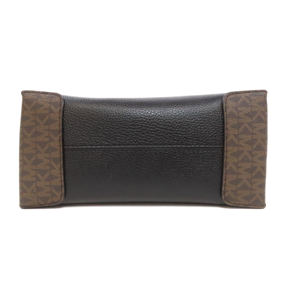 MICHAEL KORS Handbag PVC black 2WAY Women Used Authentic