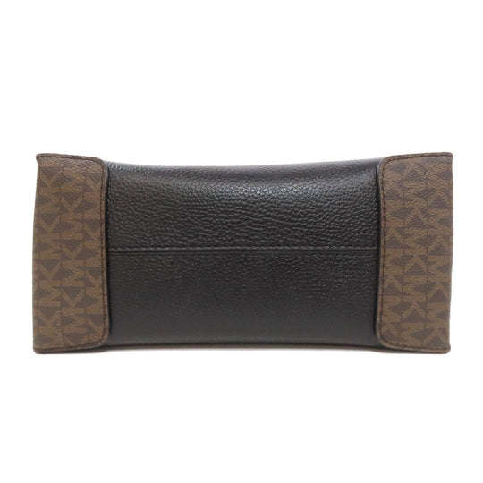 MICHAEL KORS Handbag PVC black 2WAY Women Used Authentic