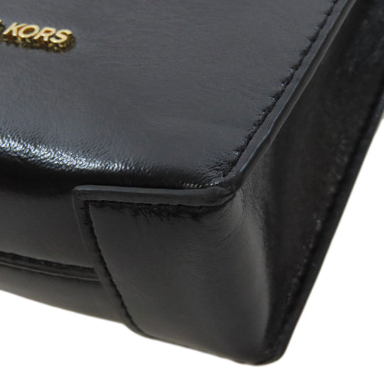 MICHAEL KORS Handbag PVC black Mercer 2WAY Women Used Authentic