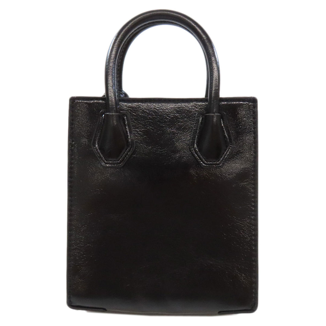 MICHAEL KORS Handbag PVC black Mercer 2WAY Women Used Authentic