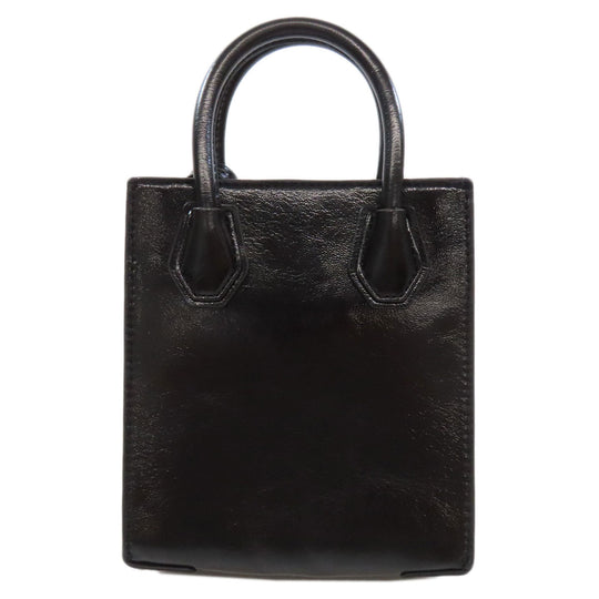 MICHAEL KORS Handbag PVC black Mercer 2WAY Women Used Authentic