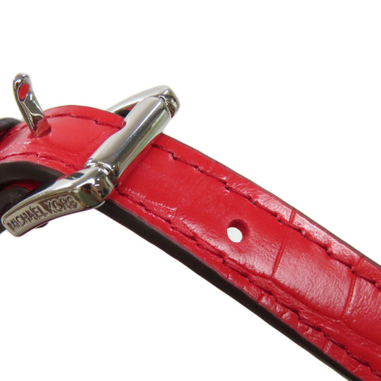 MICHAEL KORS Shoulder Bag leather Red ChainShoulder