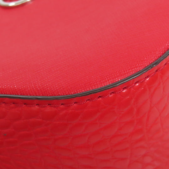 MICHAEL KORS Shoulder Bag leather Red ChainShoulder