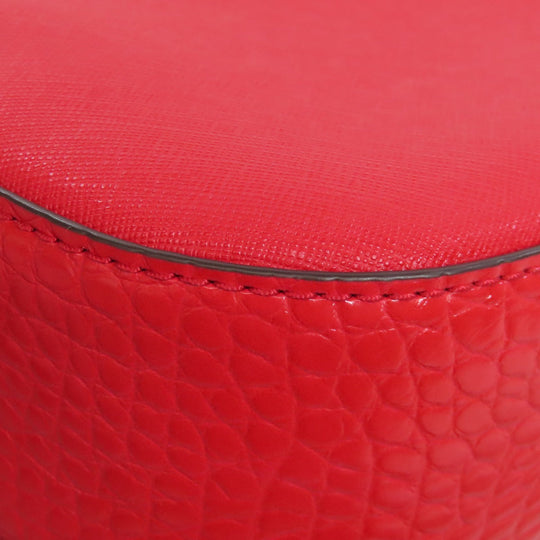 MICHAEL KORS Shoulder Bag leather Red ChainShoulder