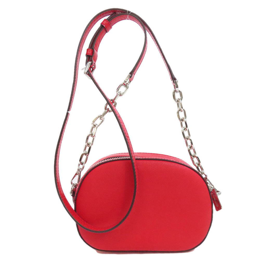 MICHAEL KORS Shoulder Bag leather Red ChainShoulder