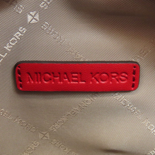 MICHAEL KORS Shoulder Bag leather Red ChainShoulder