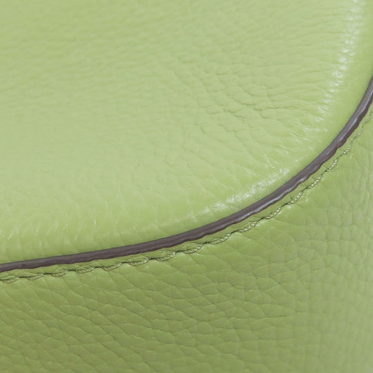 MICHAEL KORS Shoulder Bag leather green ChainShoulder Women Used Authentic