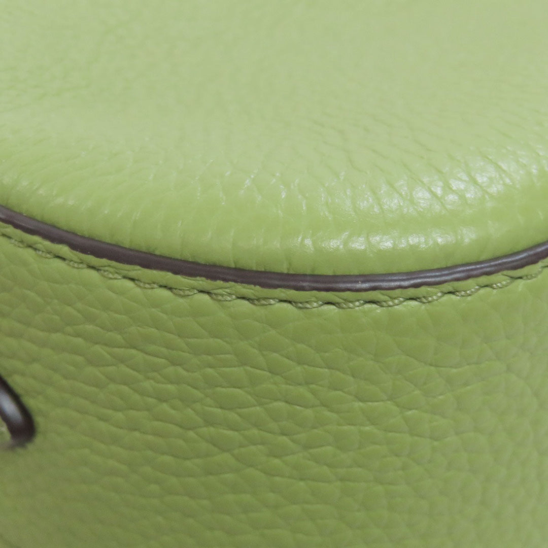 MICHAEL KORS Shoulder Bag leather green ChainShoulder Women Used Authentic