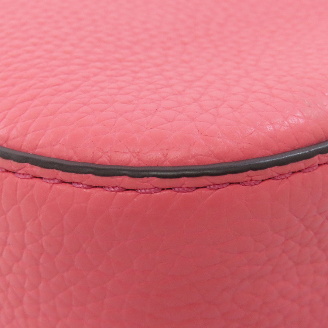 MICHAEL KORS Shoulder Bag PVC pink ChainShoulder Women Used Authentic