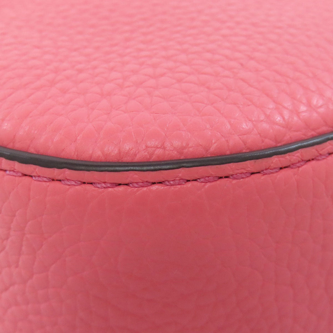 MICHAEL KORS Shoulder Bag PVC pink ChainShoulder Women Used Authentic