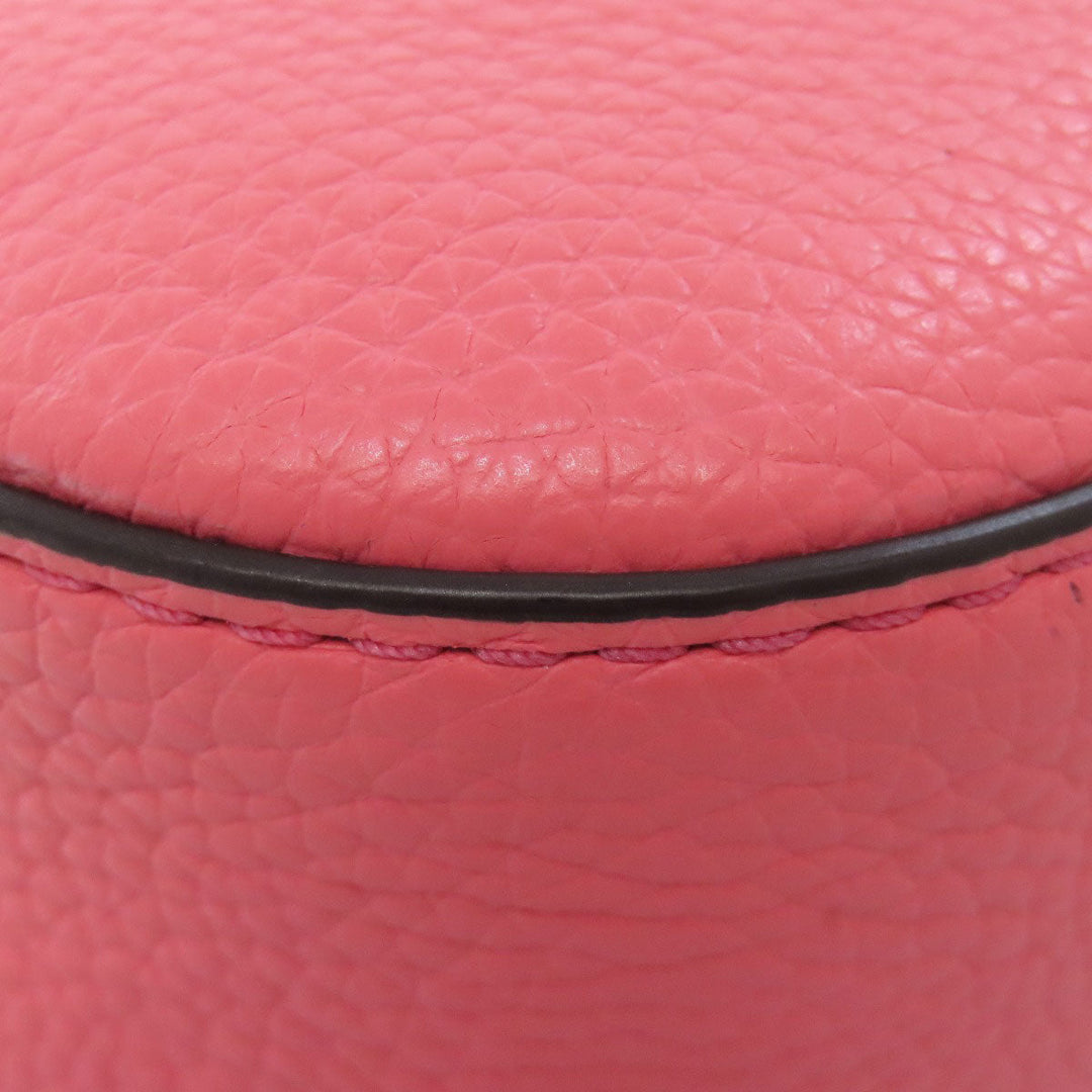 MICHAEL KORS Shoulder Bag PVC pink ChainShoulder Women Used Authentic