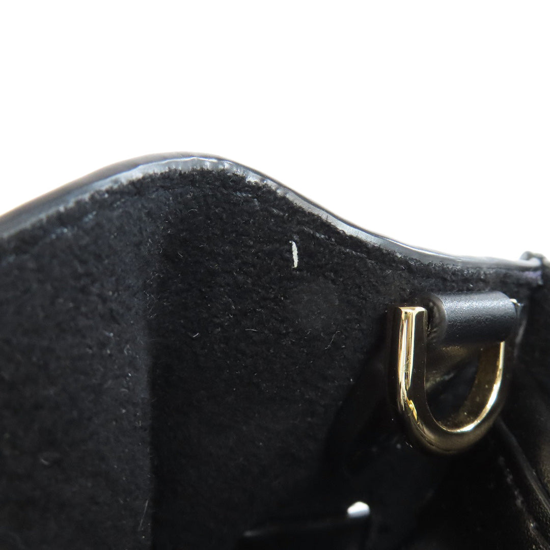 MICHAEL KORS Handbag PVC black 2WAY Women Used Authentic