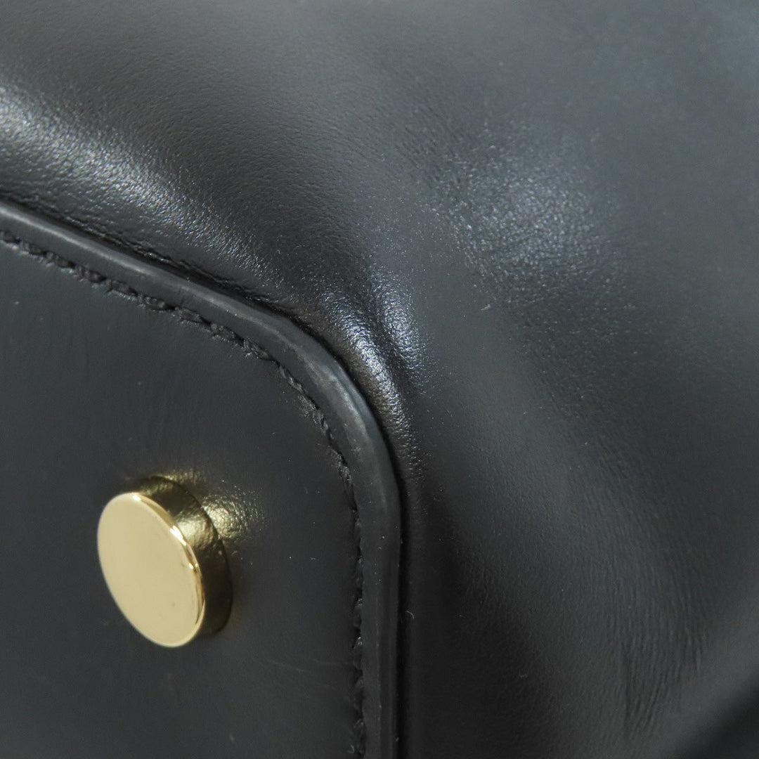 MICHAEL KORS Handbag PVC black 2WAY Women Used Authentic