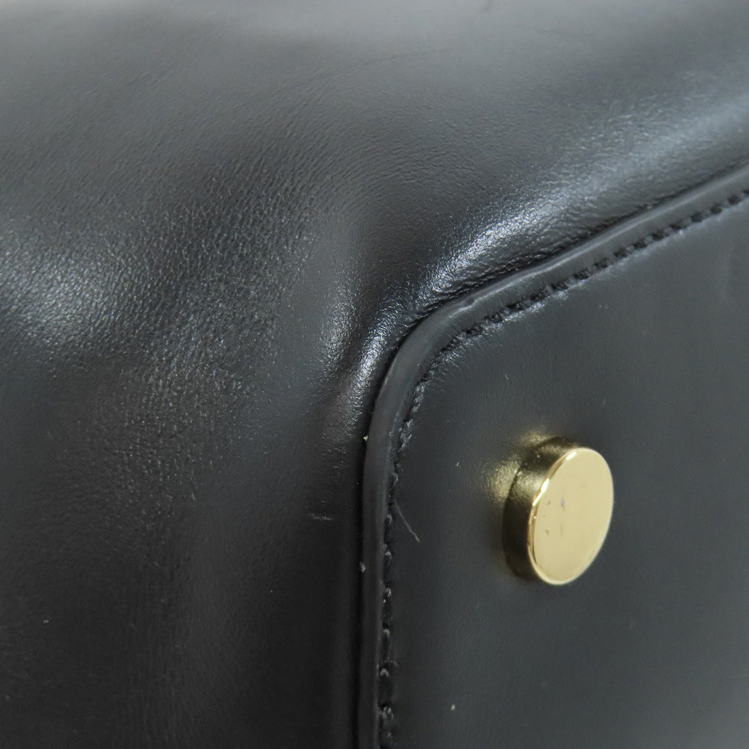 MICHAEL KORS Handbag PVC black 2WAY Women Used Authentic