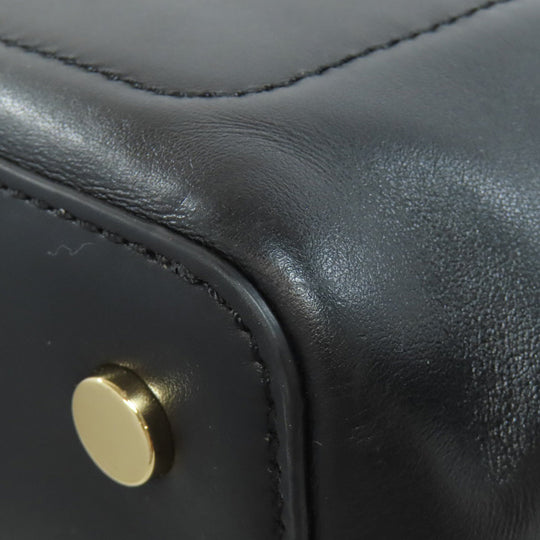 MICHAEL KORS Handbag PVC black 2WAY Women Used Authentic