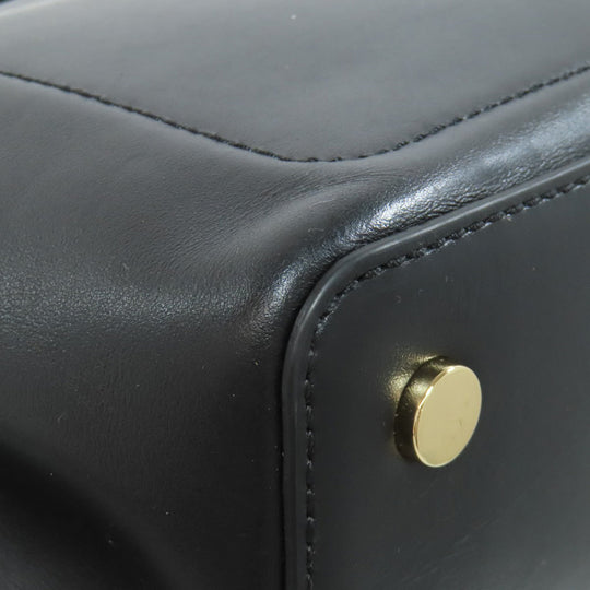 MICHAEL KORS Handbag PVC black 2WAY Women Used Authentic