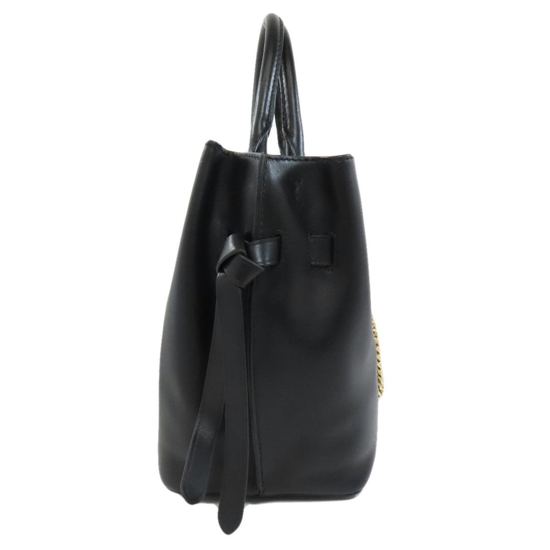 MICHAEL KORS Handbag PVC black 2WAY Women Used Authentic
