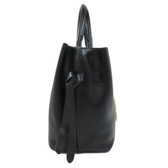 MICHAEL KORS Handbag PVC black 2WAY Women Used Authentic