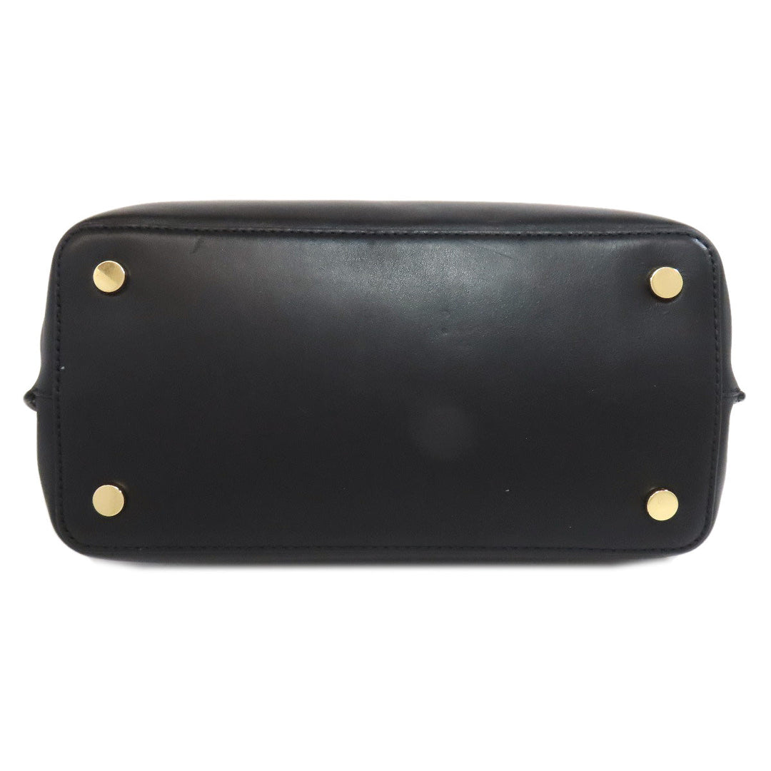 MICHAEL KORS Handbag PVC black 2WAY Women Used Authentic