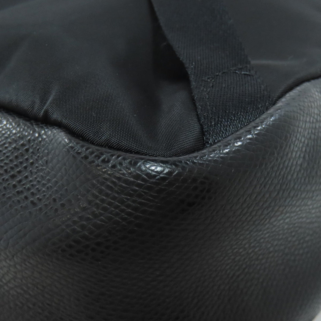 COACH Backpack F38395 PVC multicolor Leopard Pattern Women Used Authentic