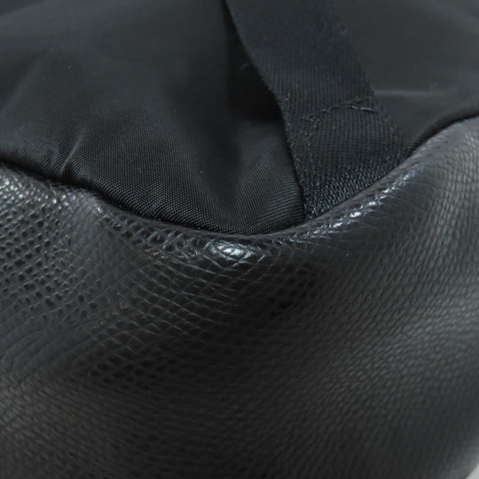 COACH Backpack F38395 PVC multicolor Leopard Pattern Women Used Authentic