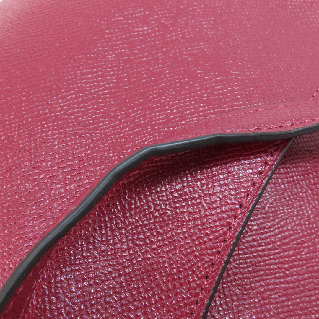 COACH Handbag 91146 leather Red Mini Carryall 2WAY Women Used Authentic