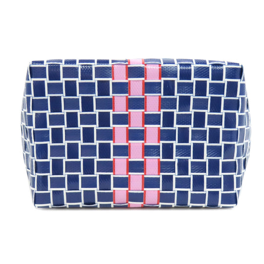 MARNI Handbag polypropylene Navy logo Women Used Authentic