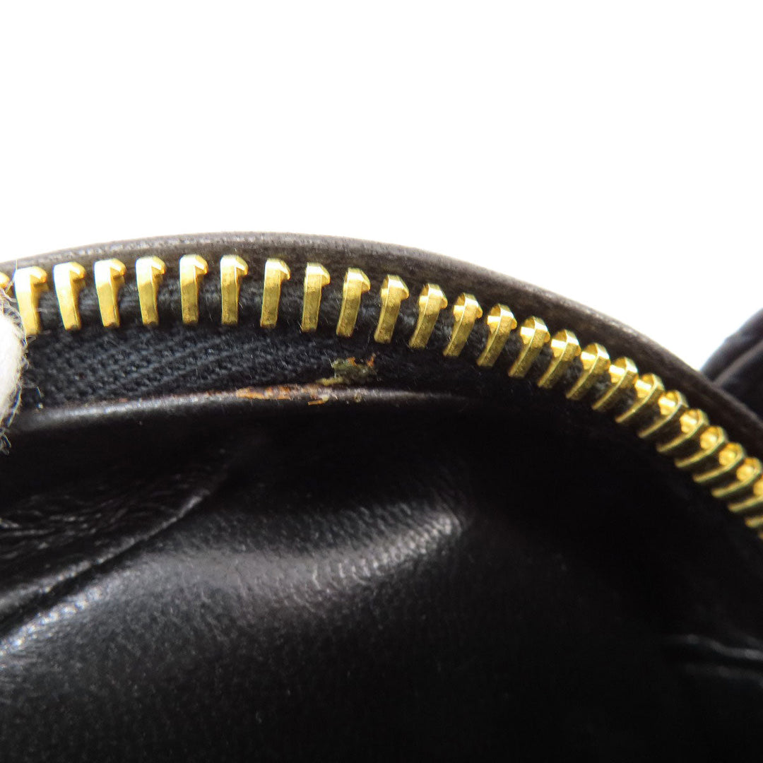 CHANEL Shoulder Bag lambskin black Matrasse