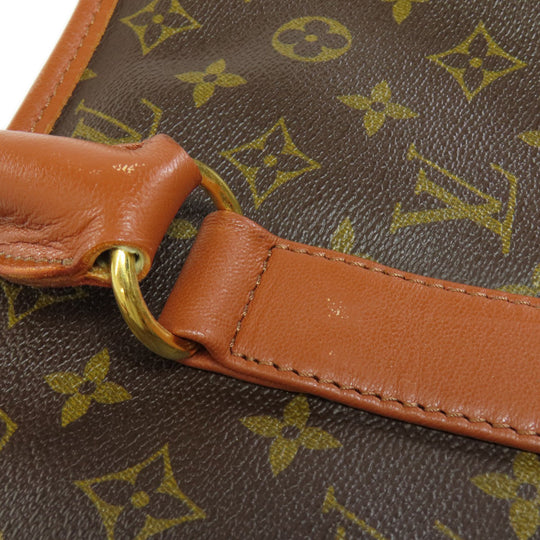 LOUIS VUITTON Tote Bag M42420 Monogram canvas Brown Weekender GM Women Used Authentic