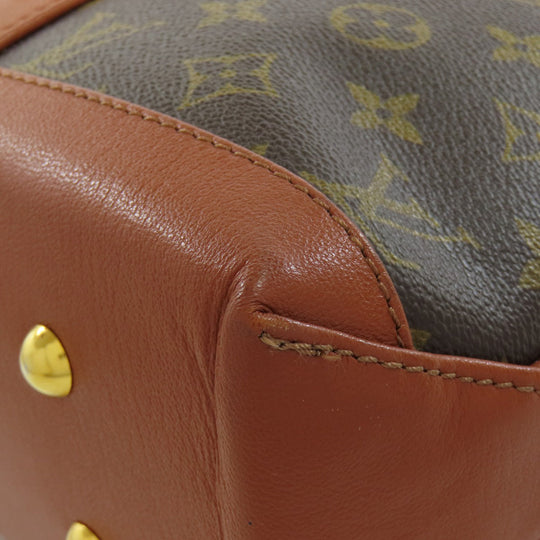 LOUIS VUITTON Tote Bag M42420 Monogram canvas Brown Weekender GM Women Used Authentic