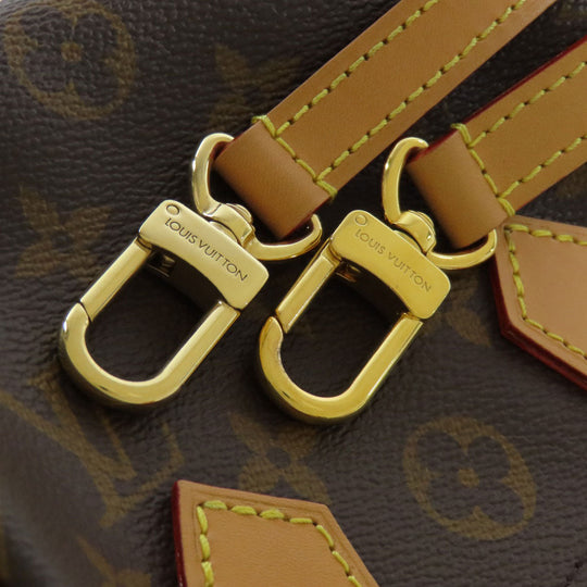 LOUIS VUITTON Tote Bag M81085 Monogram canvas Brown Nano speedy Women Used Authentic