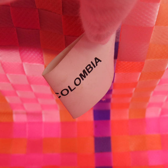 MARNI Handbag polypropylene pink Market bag