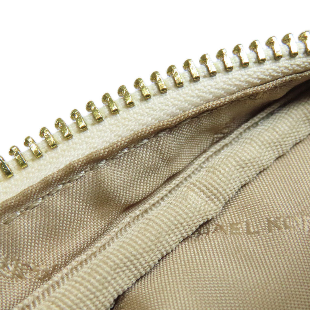 MICHAEL KORS Shoulder Bag PVC white MK signature Women Used Authentic