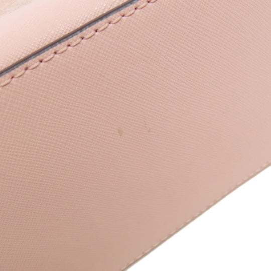MICHAEL KORS Handbag PVC pink MK Signature 2WAY Women Used Authentic