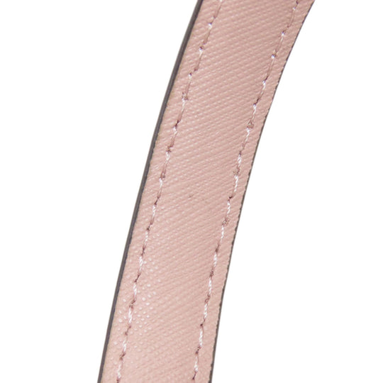 MICHAEL KORS Handbag PVC pink MK Signature 2WAY Women Used Authentic