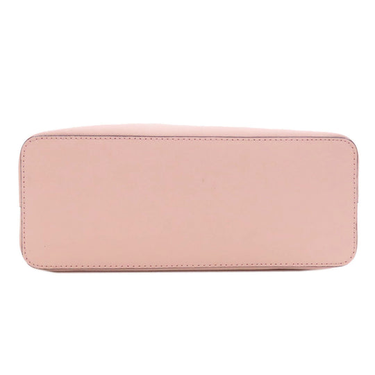 MICHAEL KORS Handbag PVC pink MK Signature 2WAY Women Used Authentic