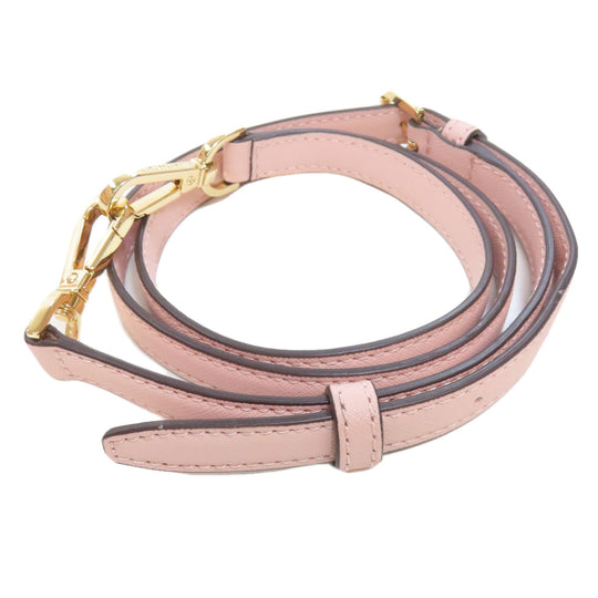 MICHAEL KORS Handbag PVC pink MK Signature 2WAY Women Used Authentic