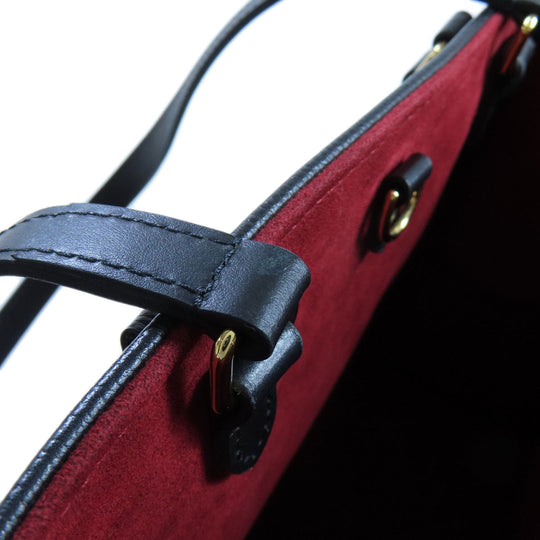 LOUIS VUITTON Tote Bag M45495 Ann Platt black On the Go MM Women Used Authentic