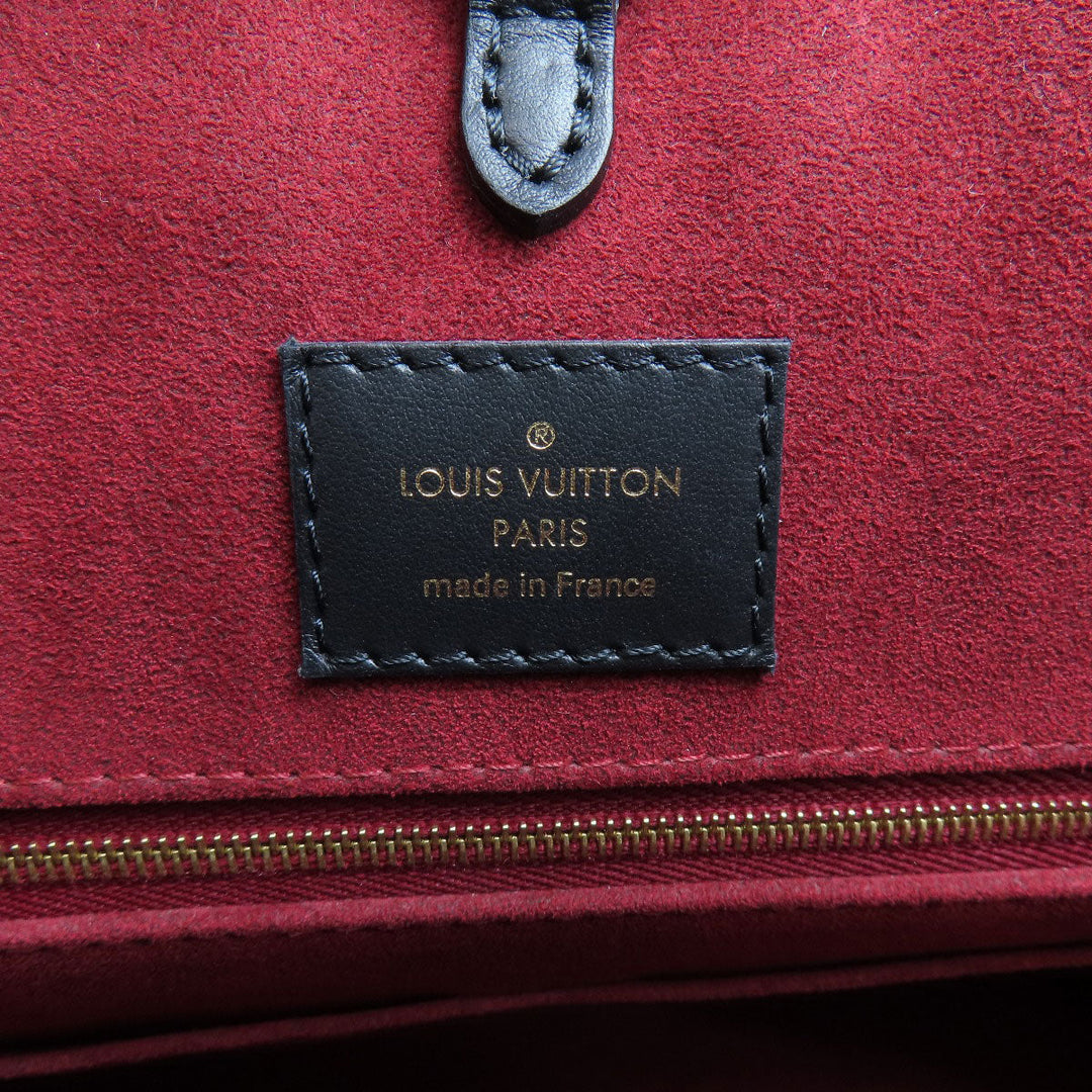 LOUIS VUITTON Tote Bag M45495 Ann Platt black On the Go MM Women Used Authentic