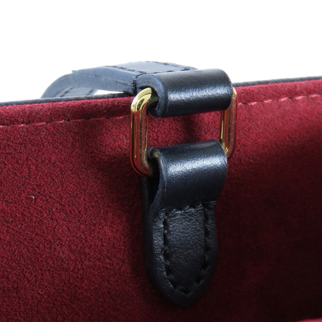 LOUIS VUITTON Tote Bag M45495 Ann Platt black On the Go MM Women Used Authentic