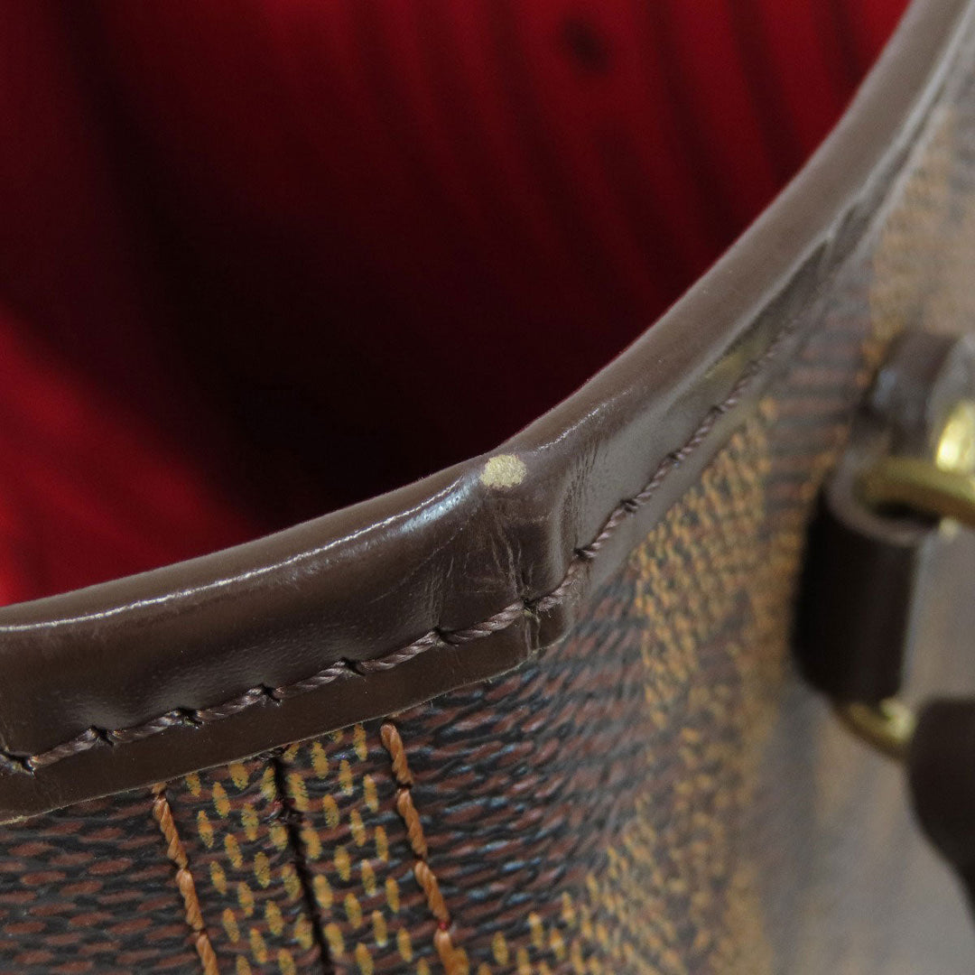 LOUIS VUITTON Tote Bag N51109 Damier canvas Brown Neverfull PM (old) Women Used Authentic