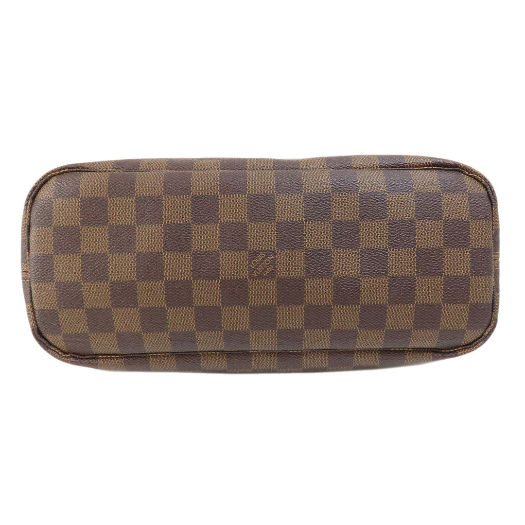 LOUIS VUITTON Tote Bag N51109 Damier canvas Brown Neverfull PM (old) Women Used Authentic