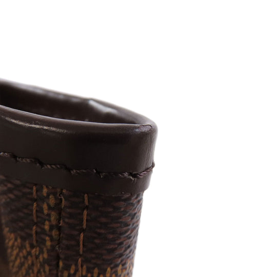 LOUIS VUITTON Tote Bag N41603 Damier canvas Brown Neverfull MM Women Used Authentic